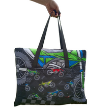 Load image into Gallery viewer, Bike Life Track Mat / *PREORDER - SHIPPING OUT BETWEEN JULY 3 - 11* - Strictly Wild