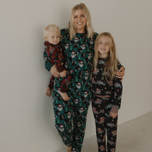 Load image into Gallery viewer, Santas Speedy Sleigh Toddler & Youth Pajamas *PREORDER - SHIPPING OUT BETWEEN NOV 24 - DEC 6*