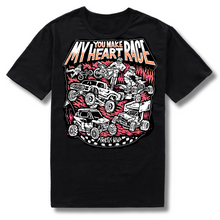 Load image into Gallery viewer, You Make My Heart Race T-Shirt (2T-3XL) *DISCONTINUING* - Strictly Wild
