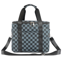 Load image into Gallery viewer, Stealth Checker Ice Pack Cooler Bag