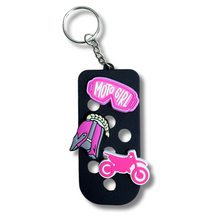 Load image into Gallery viewer, *Croc Charm Keychain - Strictly Wild