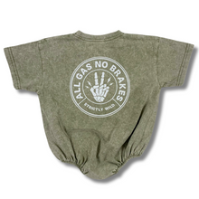 Load image into Gallery viewer, All Gas No Brakes T-Shirt Romper (3/6M - 12/18M) - Strictly Wild