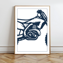 Load image into Gallery viewer, Dirt Bike Wall Prints - Digital Download - Strictly Wild