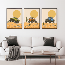 Load image into Gallery viewer, Desert Racing Wall Prints - Digital Download - Strictly Wild