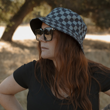 Load image into Gallery viewer, Stealth Checker Bucket Hat