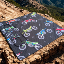 Load image into Gallery viewer, Bike Life Track Mat / *PREORDER - SHIPPING OUT BETWEEN JULY 3 - 11* - Strictly Wild