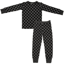 Load image into Gallery viewer, Stealth Checker 2 Piece Pajamas (2T - YL) - Strictly Wild