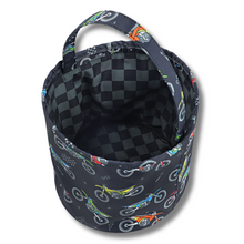 Load image into Gallery viewer, Bike Life Fabric Basket - Strictly Wild