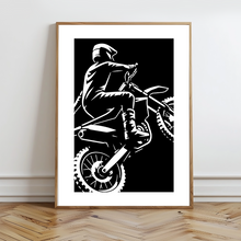 Load image into Gallery viewer, Moto Wall Prints - Digital Download - Strictly Wild