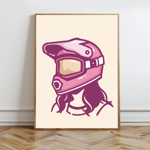 Load image into Gallery viewer, Moto Girl Wall Prints - Digital Download - Strictly Wild