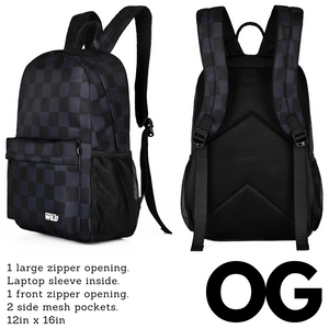 Stealth Checker Bags / PREORDER (BEGIN Shipping To You May 27 - June 3)