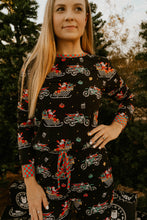 Load image into Gallery viewer, Santas Speedy Sleigh Unisex Pajamas - Strictly Wild