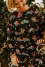 Load image into Gallery viewer, Santas Speedy Sleigh Unisex Pajamas - Strictly Wild