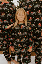 Load image into Gallery viewer, Santas Speedy Sleigh Toddler & Youth Pajamas - Strictly Wild
