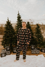 Load image into Gallery viewer, Santas Speedy Sleigh Unisex Pajamas - Strictly Wild