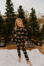Load image into Gallery viewer, Santas Speedy Sleigh Toddler & Youth Pajamas - Strictly Wild
