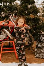 Load image into Gallery viewer, Santas Speedy Sleigh Toddler & Youth Pajamas - Strictly Wild