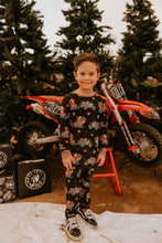 Load image into Gallery viewer, Santas Speedy Sleigh Toddler & Youth Pajamas - Strictly Wild