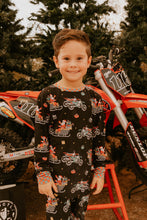 Load image into Gallery viewer, Santas Speedy Sleigh Toddler & Youth Pajamas - Strictly Wild