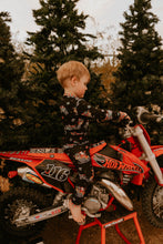 Load image into Gallery viewer, Santas Speedy Sleigh Toddler & Youth Pajamas - Strictly Wild