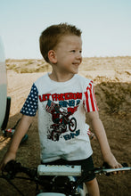 Load image into Gallery viewer, Let Freedom Ring & Dirt Fling T-Shirt (2T-3XL) - Strictly Wild
