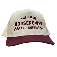 Load image into Gallery viewer, Fueled By Horsepower And Coffee Snapback