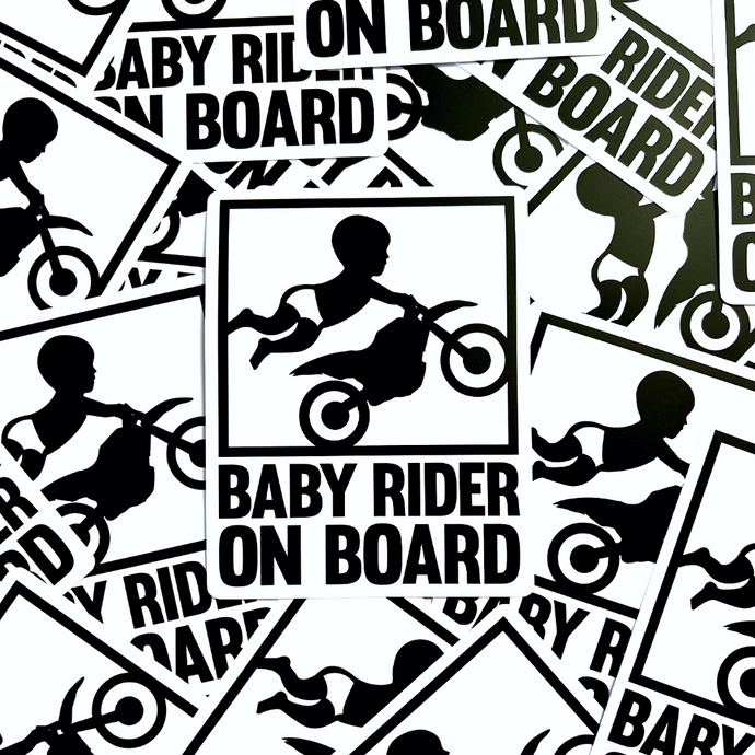 Baby Rider On Board Sticker