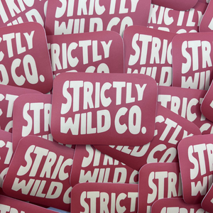 Strictly Wild Co Sticker - Ready To Ship