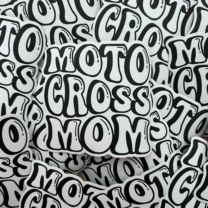 Motocross Mom Sticker