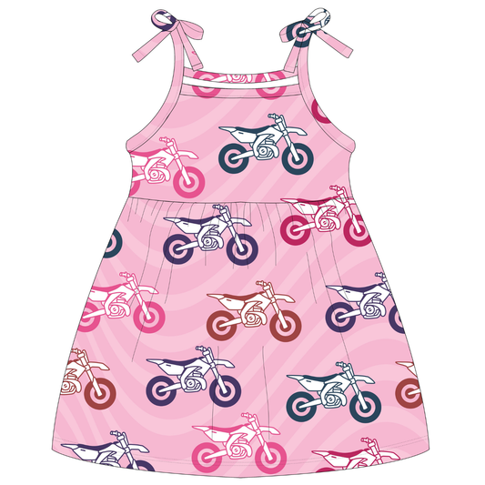 Pink Moto Dress / PREORDER: shipping May 15 - 25
