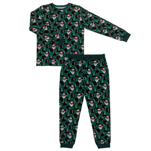 Let's Race Santa Unisex Adult Pajamas *PREORDER - SHIPPING OUT BETWEEN NOV 10-17*