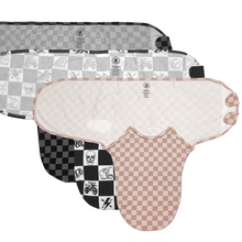 Load image into Gallery viewer, Checker Swaddles *PREORDER - SHIPPING OUT BETWEEN OCT 6 - 13*
