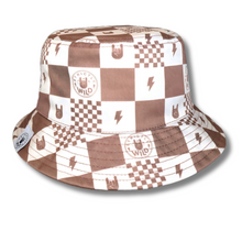 Load image into Gallery viewer, Strictly Wild Checker Bucket Hat
