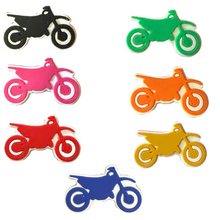 Load image into Gallery viewer, Dirt Bike Croc Charm
