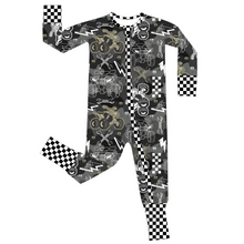 Load image into Gallery viewer, Camo Trailblazer Zip Up Pajamas
