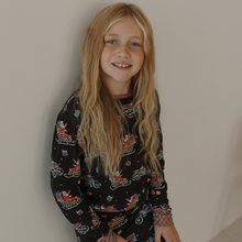 Load image into Gallery viewer, Santas Speedy Sleigh Toddler &amp; Youth Pajamas *PREORDER - SHIPPING OUT BETWEEN NOV 24 - DEC 6*
