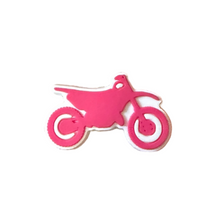Load image into Gallery viewer, Dirt Bike Croc Charm
