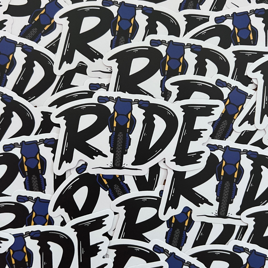 Ride Sticker - Strictly Wild