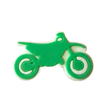 Load image into Gallery viewer, Dirt Bike Croc Charm
