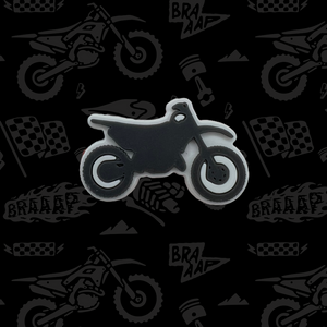 Dirt Bike Croc Charm