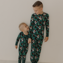 Load image into Gallery viewer, Let&#39;s Race Santa Toddler &amp; Youth Pajamas *PREORDER - SHIPPING OUT BETWEEN NOV 24 - DEC 6*
