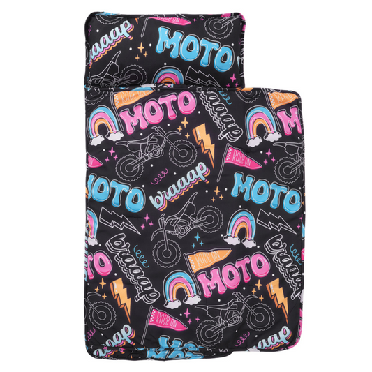 Moto Girl Nap Mat - Strictly Wild