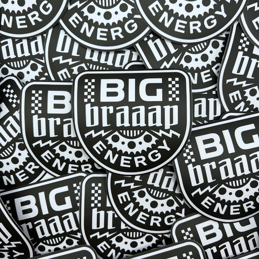 Big Braaap Energy Sticker - Strictly Wild