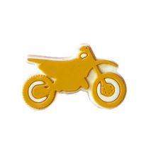 Load image into Gallery viewer, Dirt Bike Croc Charm
