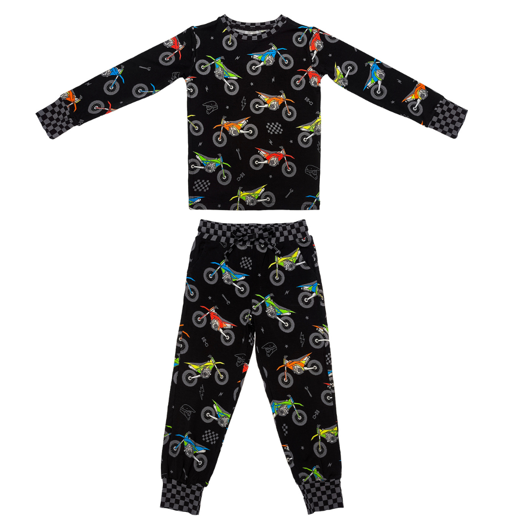 Bike Life 2 Piece Pajamas / PREORDER ships Jan 12 - 16