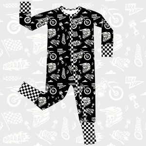 Lightning Speed Zip Up Pajamas / Available Mid October