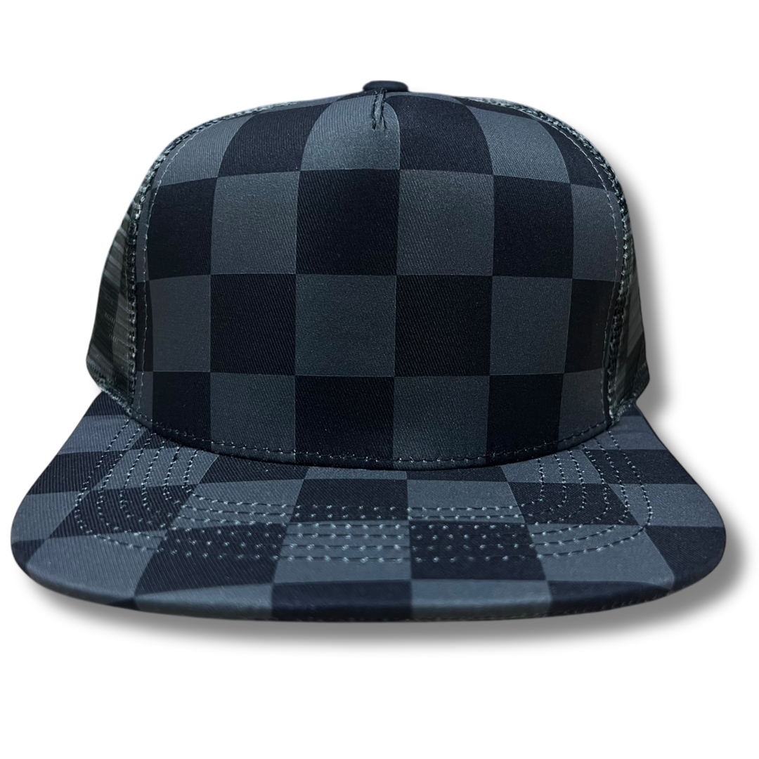 Stealth Checker Snapback - Strictly Wild