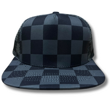 Load image into Gallery viewer, Stealth Checker Snapback
