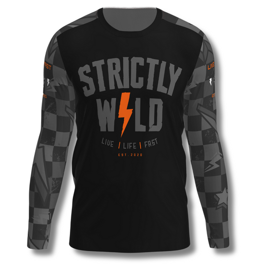 Lightning Fast Jersey (2T - 2XL) - Strictly Wild