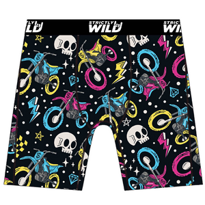Skull Racer Boxers - Ready To Ship